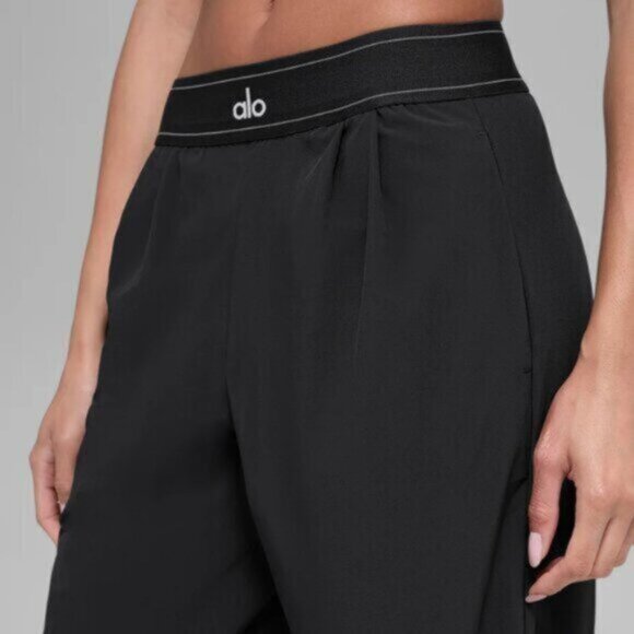 ALO Yoga Women's Black Suit Up Trouser (Regular Size M)👖 - Picture 3 of 10